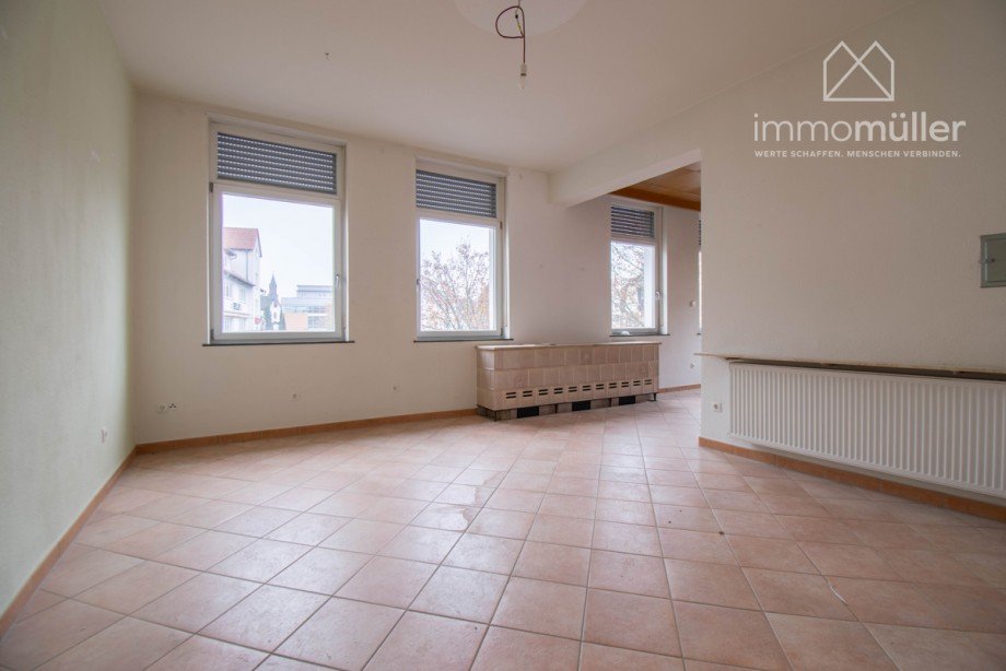 Wohnen/Essen Etagenwohnung Gr�nstadt