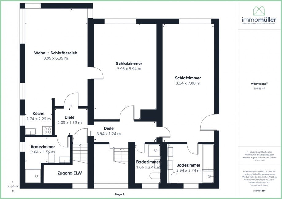 OG Einfamilienhaus Gr�nstadt