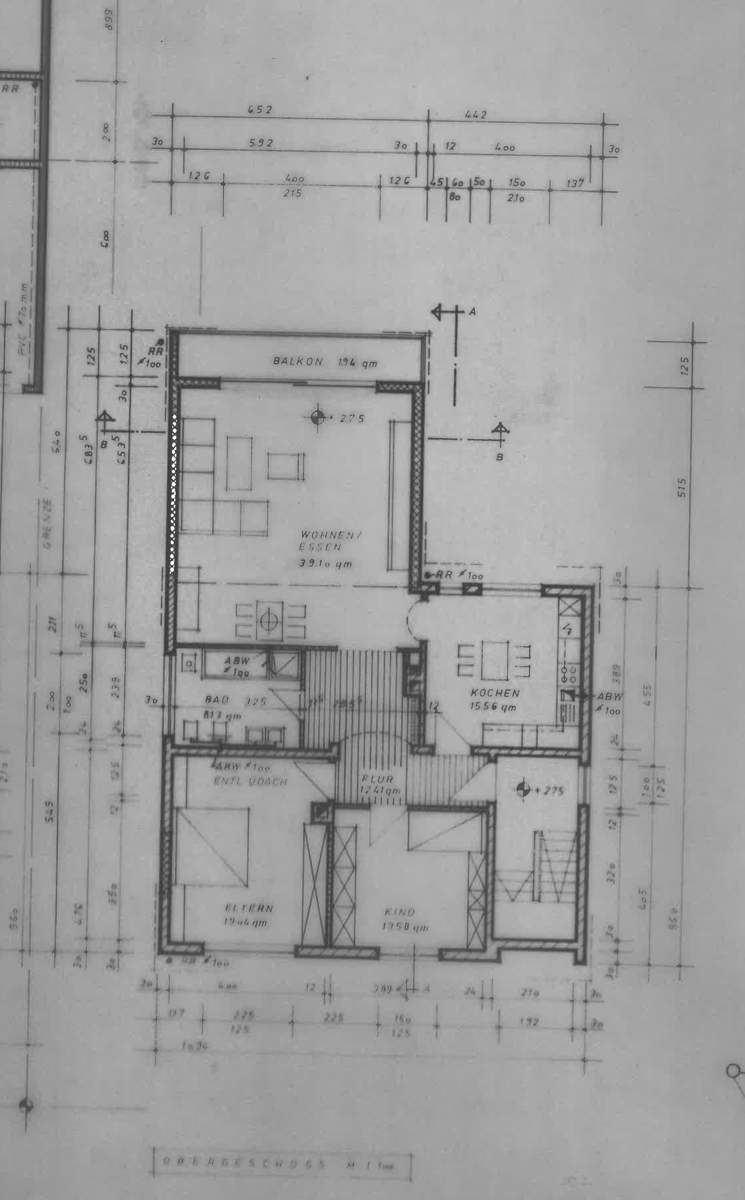 Obergeschoss Erdgeschosswohnung Eisenberg