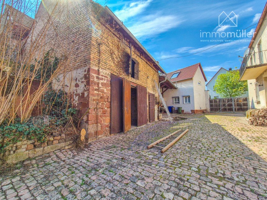 Scheune S�den Bauernhaus Dirmstein