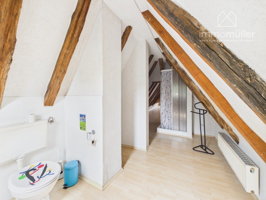 Dachgeschoss Bad Bauernhaus Harxheim-Zellertal