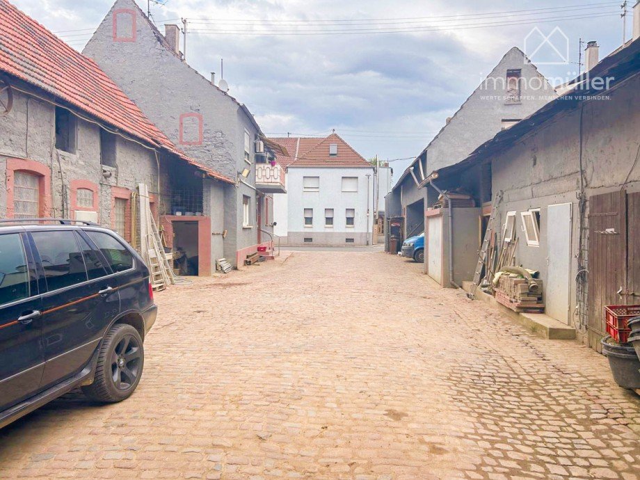 Innenhof Haus Ludwigshafen am Rhein / Edigheim