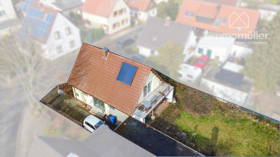 Au�enaufnahme Einfamilienhaus Kirchheim an der Weinstra�e