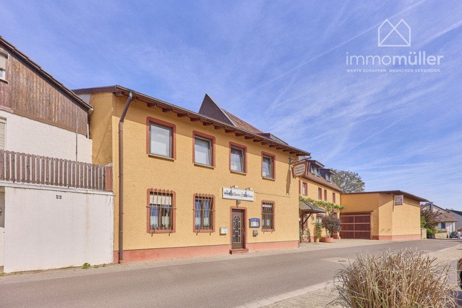 Au�enansicht Gastst�tte Haus Bockenheim