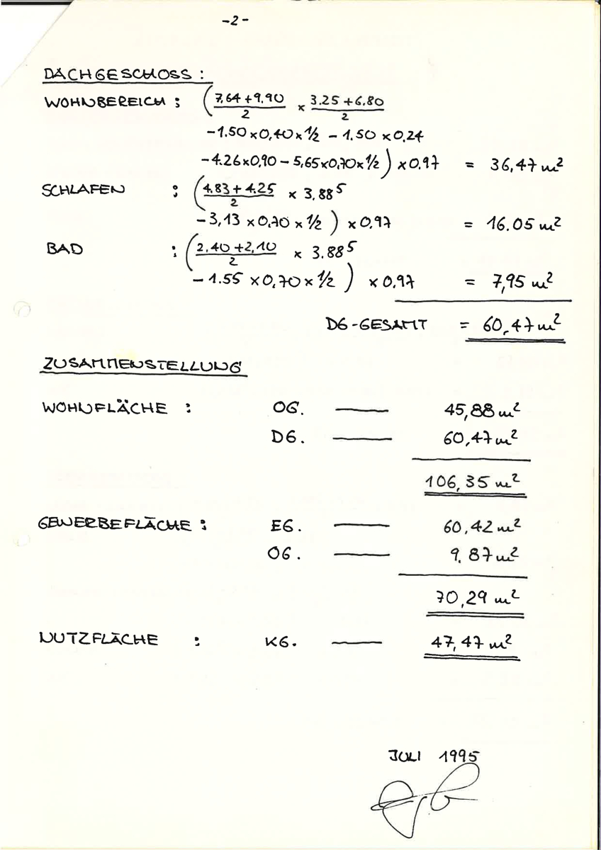 Wohnfl�chenberechnung_Seite_2 Haus Gr�nstadt