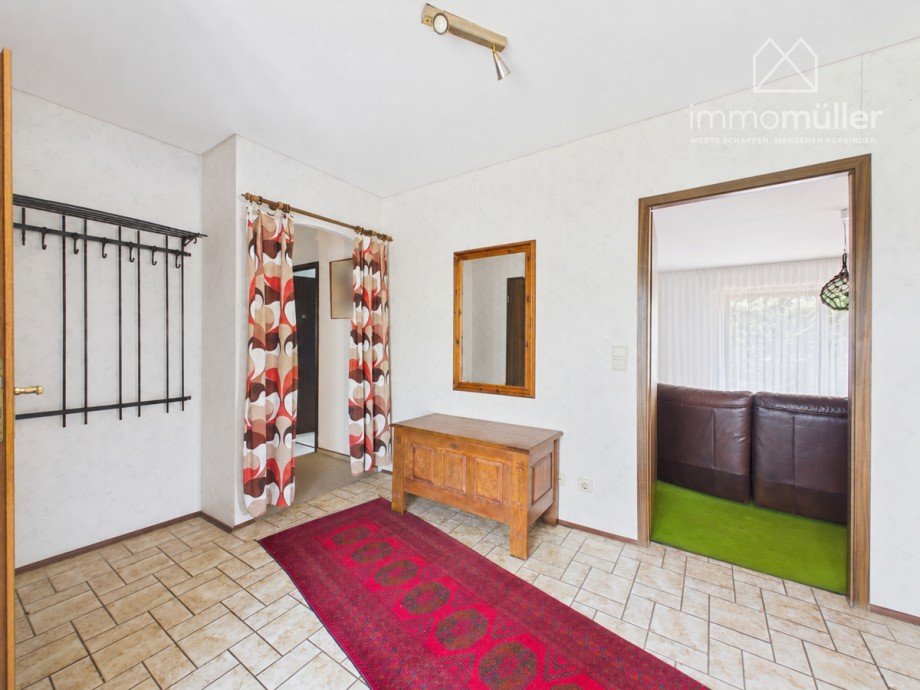 Eingang Bungalow Albisheim (Pfrimm)