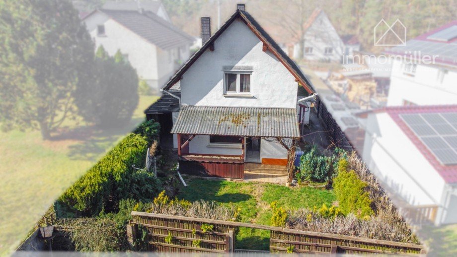 R�ckansicht Einfamilienhaus Carlsberg