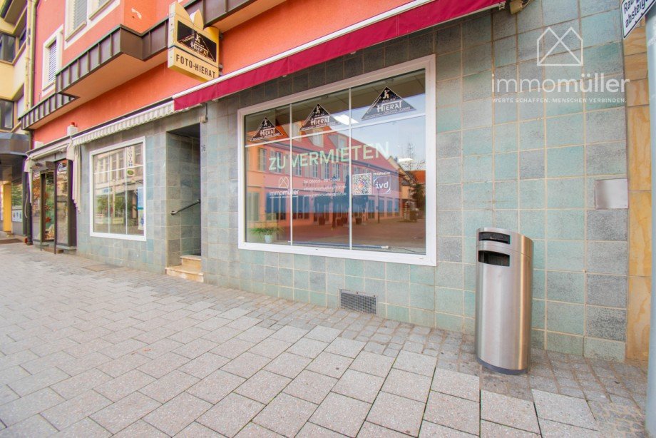 Schaufenster Einzelhandelsladen Gr�nstadt