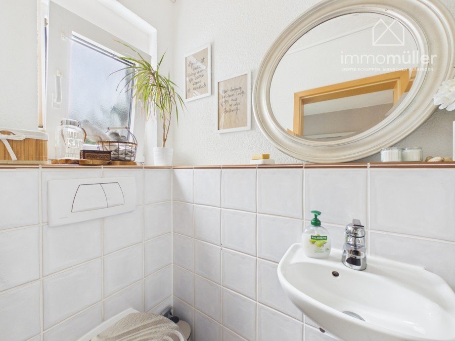 G�ste-WC Reihenmittelhaus Weisenheim am Sand