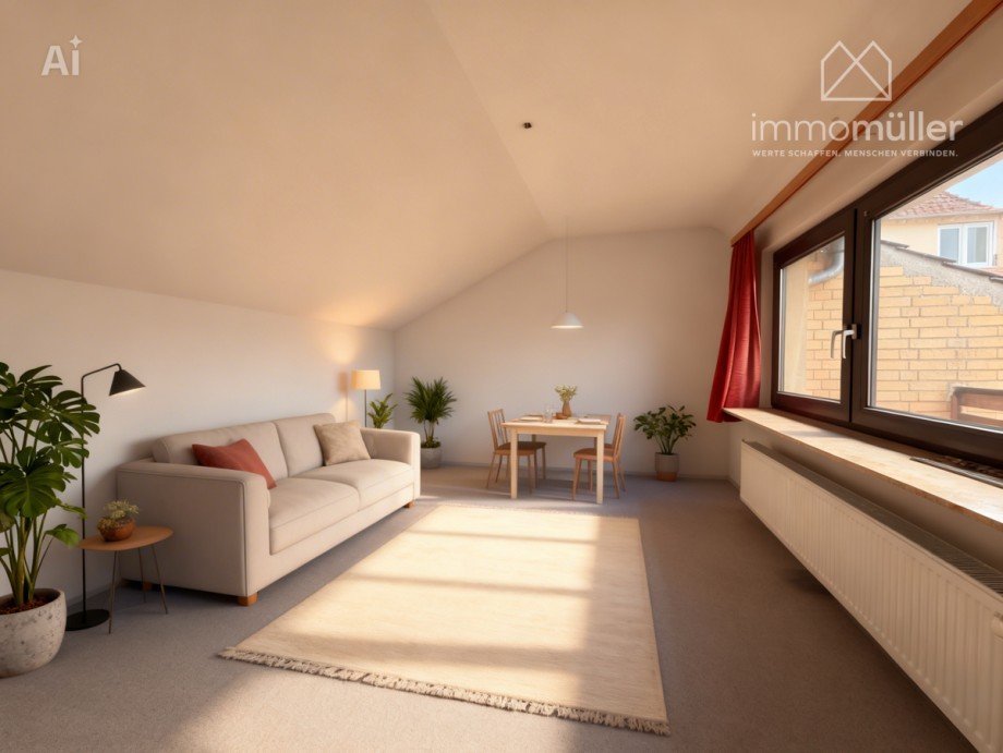 Virtuelle Staging // B�RO Einfamilienhaus Eisenberg