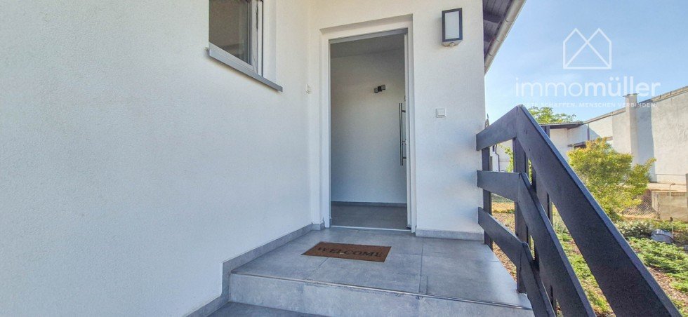 Eingang Bungalow Gr�nstadt-Sausenheim