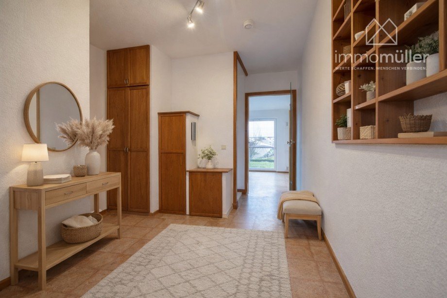 Virtual Staging - Diele Doppelhaush�lfte Ebertsheim