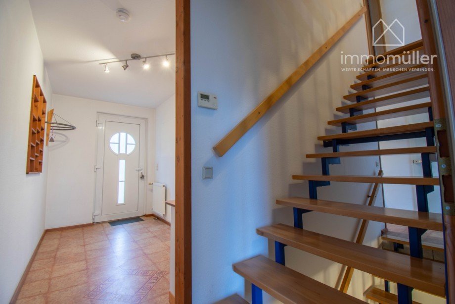 Eingangsbereich Doppelhaush�lfte Ebertsheim