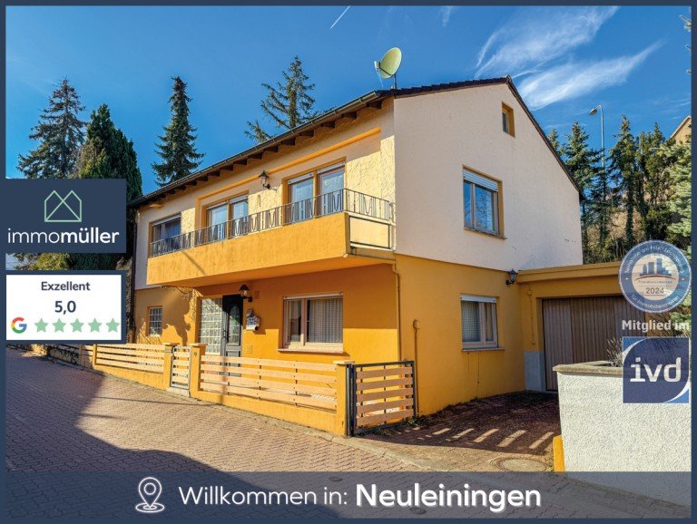 Titelbild Neuleiningen Einfamilienhaus Sanierungsbed�rftiges Einfamilienhaus mit Garten und Garage in Neuleiningen!