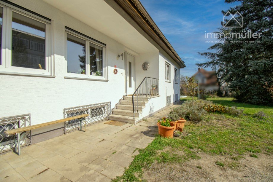 Eingang Bungalow Eisenberg