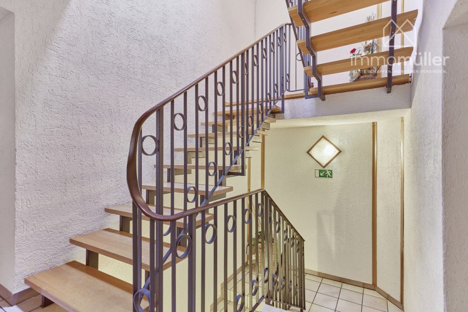 Treppenhaus Apartment Haus Bockenheim
