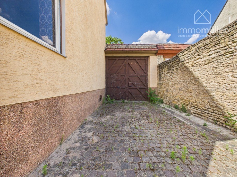 Hofeinfahrt Bauernhaus Fl�rsheim-Dalsheim