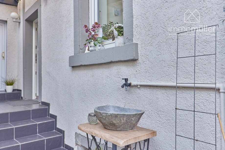 Hof Detail Einfamilienhaus Eisenberg