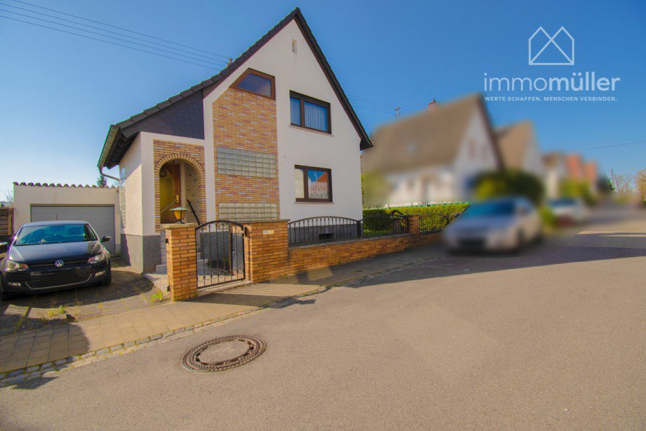 Hausansicht Einfamilienhaus Ebertsheim