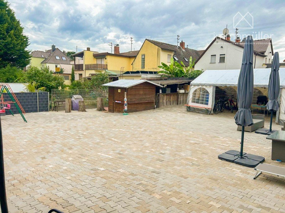 hintere Grundst�cksteil Haus Ludwigshafen am Rhein / Edigheim