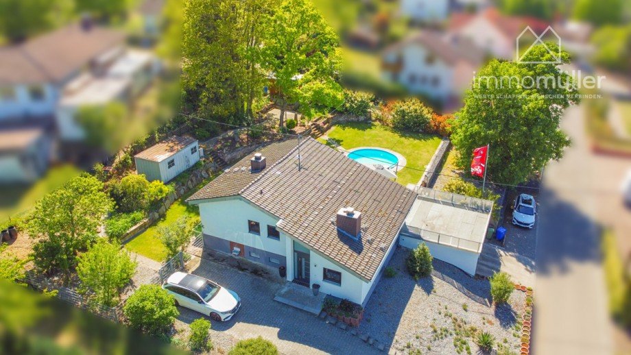 Hausansicht Einfamilienhaus Carlsberg
