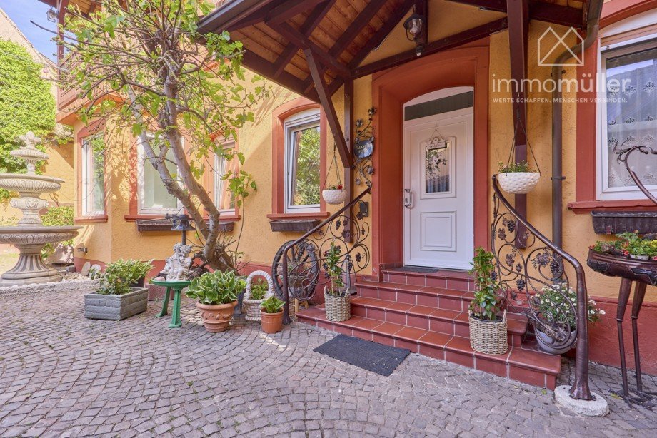 Wohnhaus Eingang Haus Bockenheim