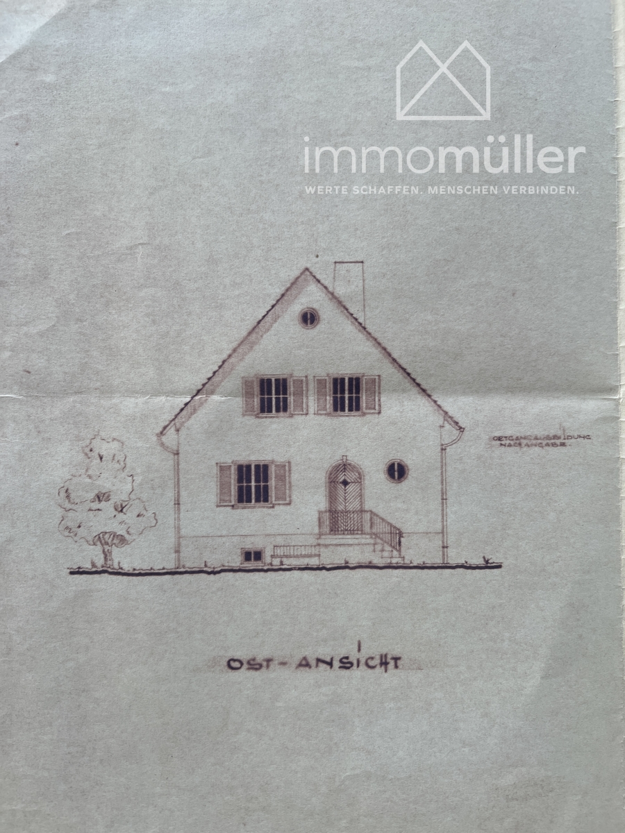 Ostansicht Einfamilienhaus Einselthum