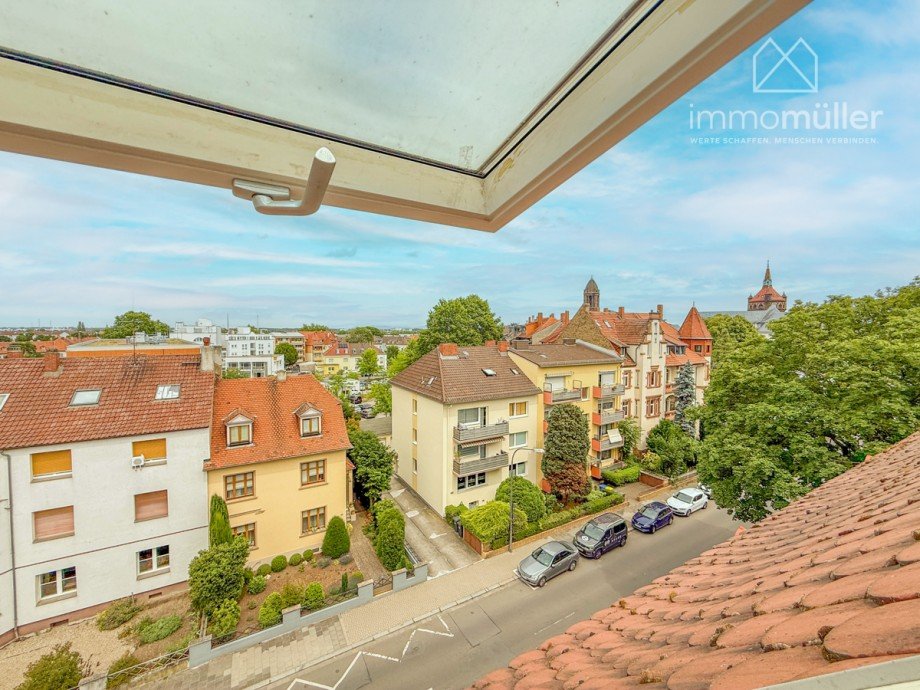 Stadtansicht Dachgeschosswohnung Worms