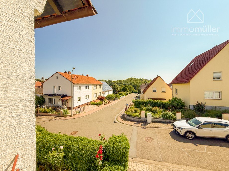 Ausblick Stra�e Einfamilienhaus Bolanden