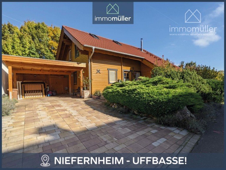 Startbild Zellertal Einfamilienhaus Effizientes Holzblockhaus (NordicHaus) in Feldrandlage! W�rmepumpe uvm. !