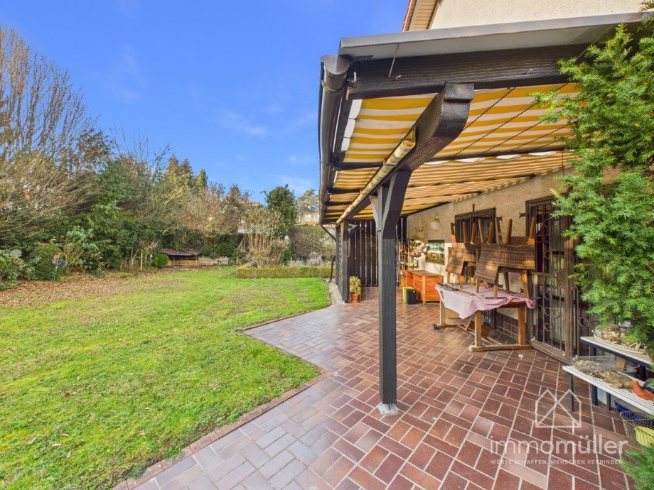 Garten/Terrasse Einfamilienhaus Gr�nstadt