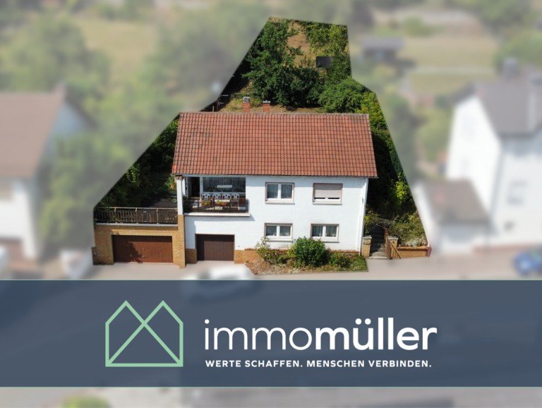 Titelbild Eisenberg / Stauf Einfamilienhaus Gestalten statt suchen - Haus auf Hanglage mit Aussicht und viel Platz f�r Ihre Ideen in STAUF.