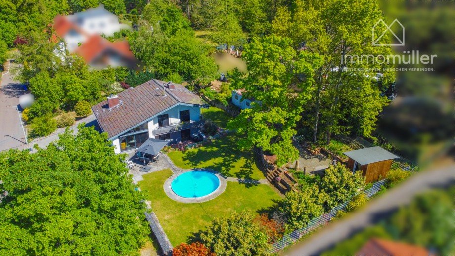 Hausansicht Einfamilienhaus Carlsberg