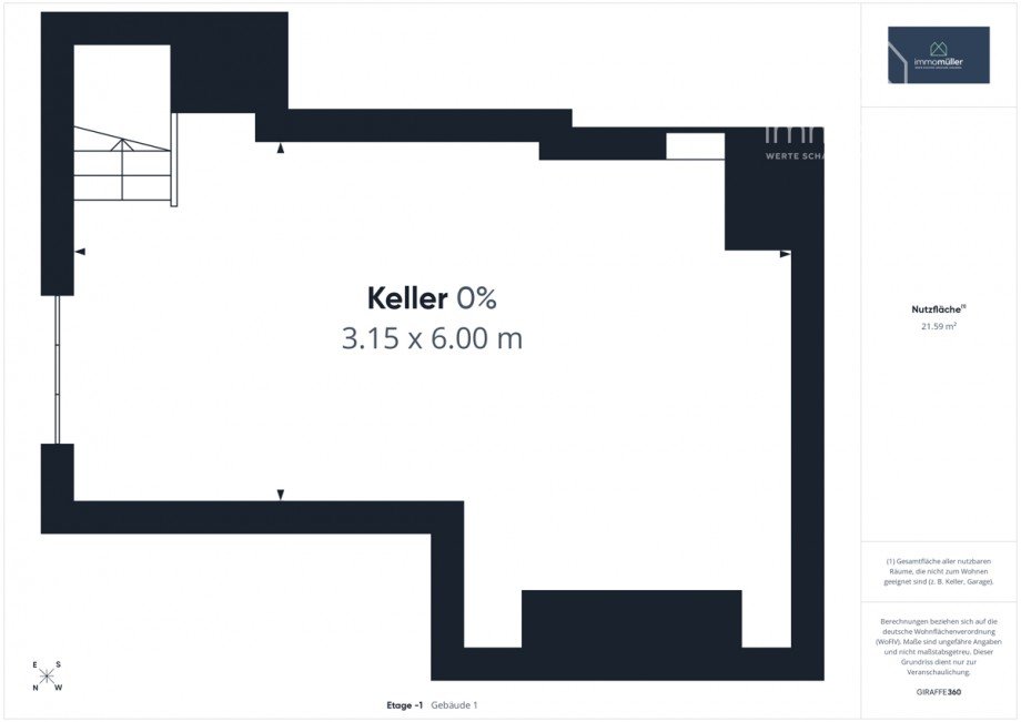 Grundriss KG Einfamilienhaus Gr�nstadt / Sausenheim