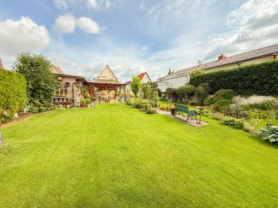 Ansicht zum Haus Einfamilienhaus Gr�nstadt