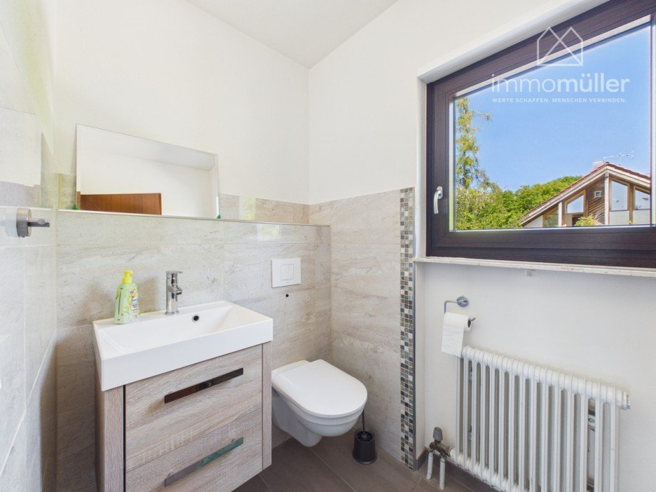 G�ste-WC Einfamilienhaus Carlsberg