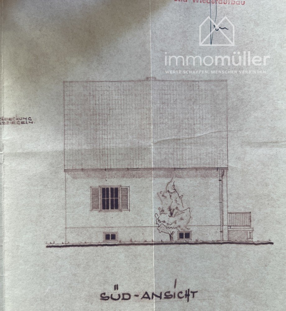 S�dansicht Einfamilienhaus Einselthum