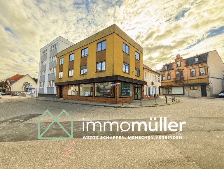 Titelbild Gr�nstadt Kirchheimer Str. Gr�nstadt Haus Kombinierbare Nutzung von Gewerbe und Wohnen in hochfrequentierter Gesch�ftslage von Gr�nstadt!