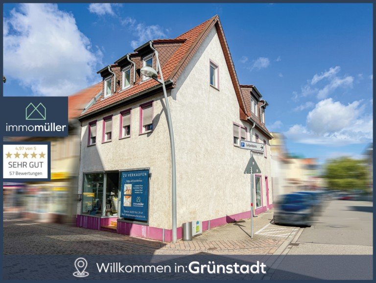 Startbild Gr�nstadt Haus Attraktives Wohn- und Gesch�ftshaus in zentraler Lage von Gr�nstadt!