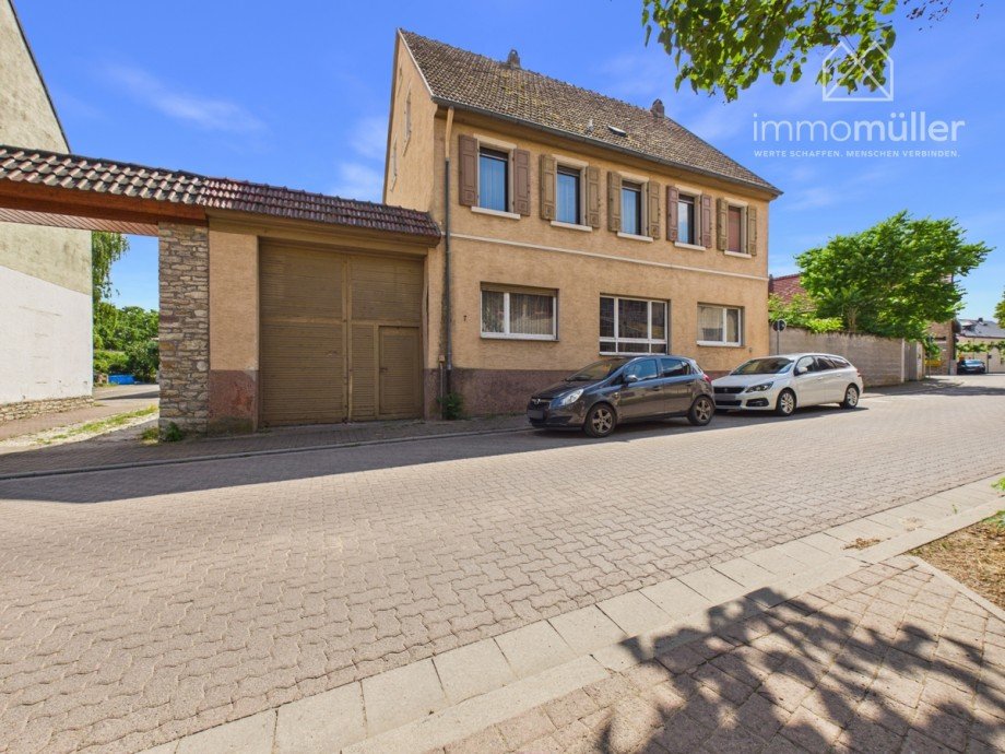 Hausansicht Bauernhaus Fl�rsheim-Dalsheim