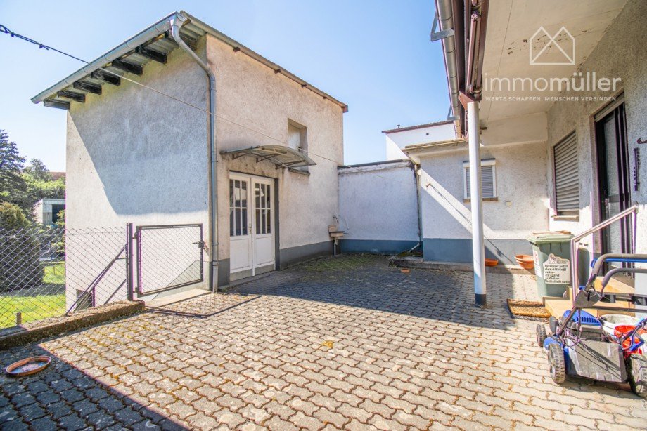Innenhof Einfamilienhaus Eisenberg