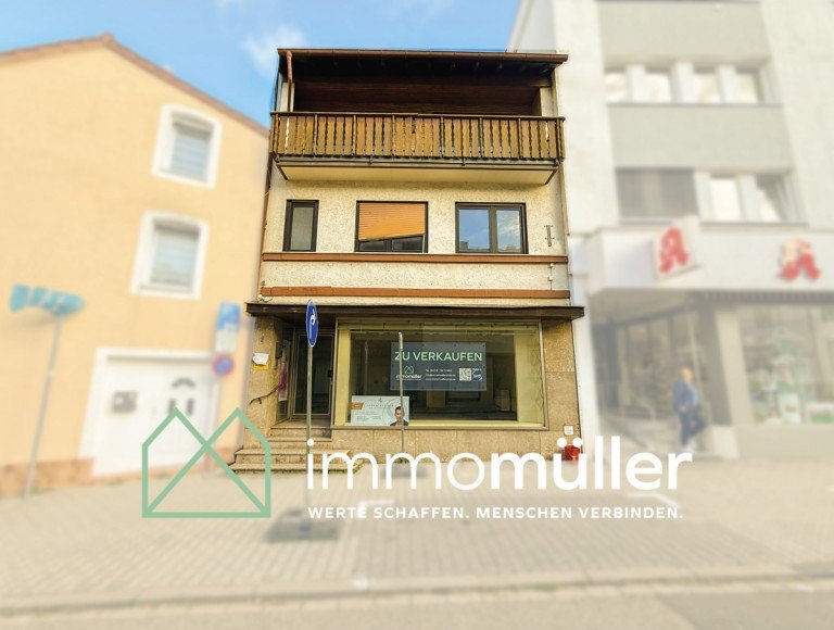 Titelbild Gr�nstadt Gr�nstadt Haus Historisches Wohn- und Gesch�ftshaus mit Charme - Sanierungsprojekt in zentraler Lage von Gr�nstadt