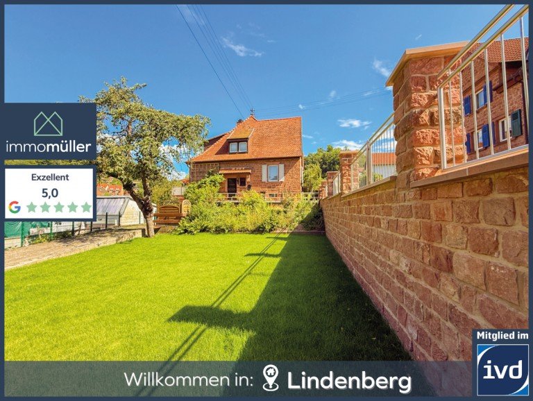 Titelbild Lindenberg Doppelhaush�lfte Sandstein, Stil & Sonnenterrasse - Ihr neues Zuhause mit viel Platz und tollem Ausblick!