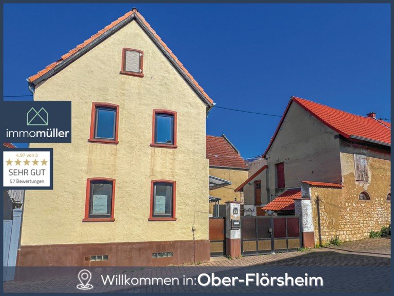 Startbild Ober-Fl�rsheim Einfamilienhaus JETZT SCHNELL SEIN! Bezahlbares Wohnen mit Nebengeb�ude in ruhiger Lage!