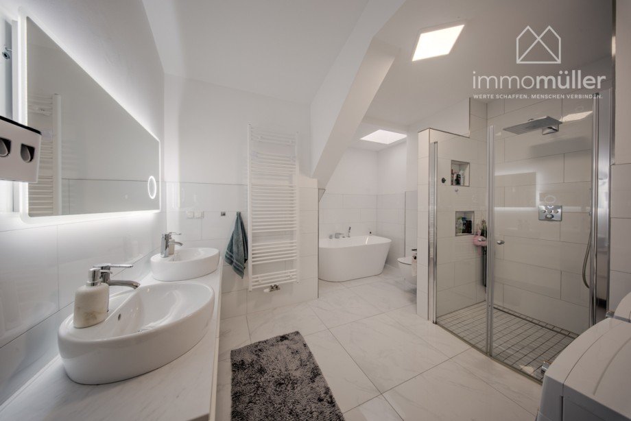 Badezimmer Einfamilienhaus Mannheim / Sch�nau