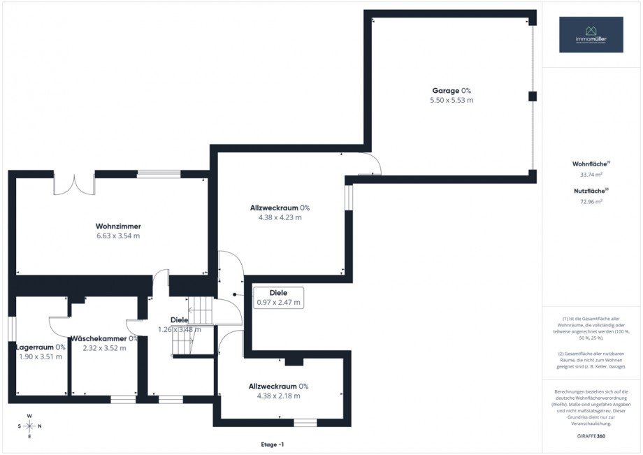 Grundriss KG Einfamilienhaus Carlsberg
