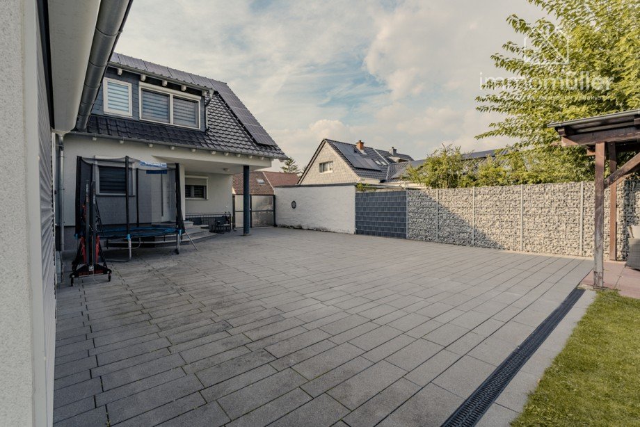 Innenhof Einfamilienhaus Mannheim / Sch�nau
