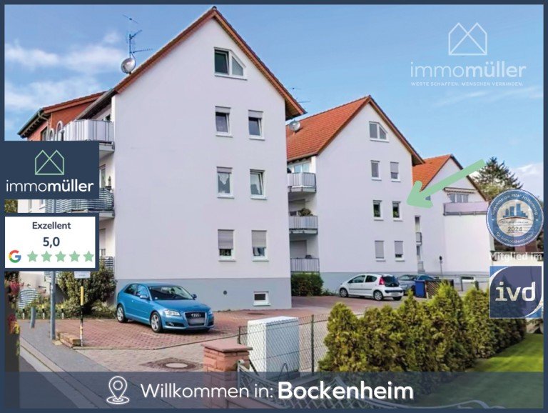 Startbild Bockenheim a.d. Weinstra�e Erdgeschosswohnung 1-Zimmer-K�che-Bad Wohnung mit Balkon und Tiefgaragenstellplatz in Bockenheim a.d. Weinstra�e!