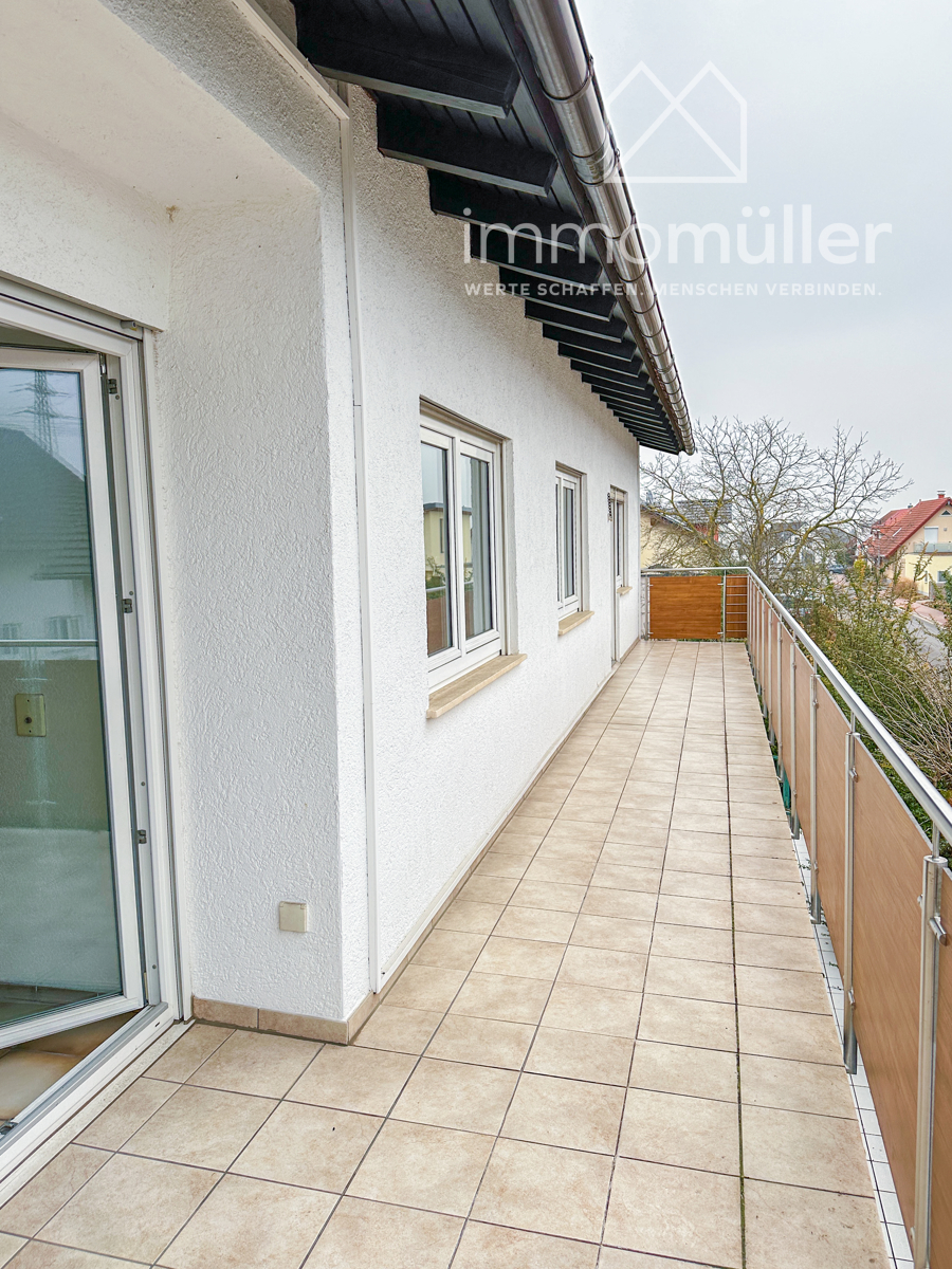 Balkon Etagenwohnung Gr�nstadt / Asselheim