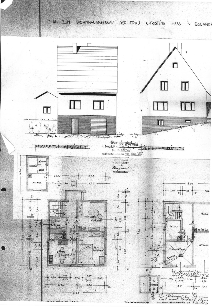 Grundriss EG Einfamilienhaus Bolanden